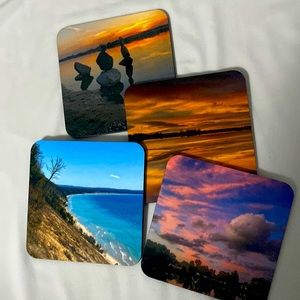 Cork Coasters- Michigan Scenery